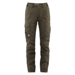 FJÄLLRÄVEN KARLA PRO WINTER TROUSERS W Damen - Trekkinghose Oliv-dunkelgrün