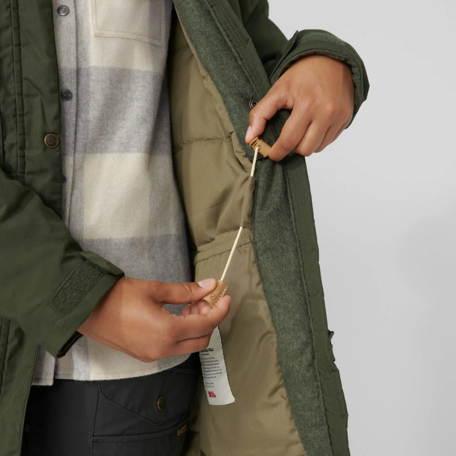 FJÄLLRÄVEN SINGI WOOL PADDED PARKA W Damen - Wintermantel 15 FJÄLLRÄVEN SINGI WOOL PADDED PARKA W Damen - Wintermantel – Bild 15