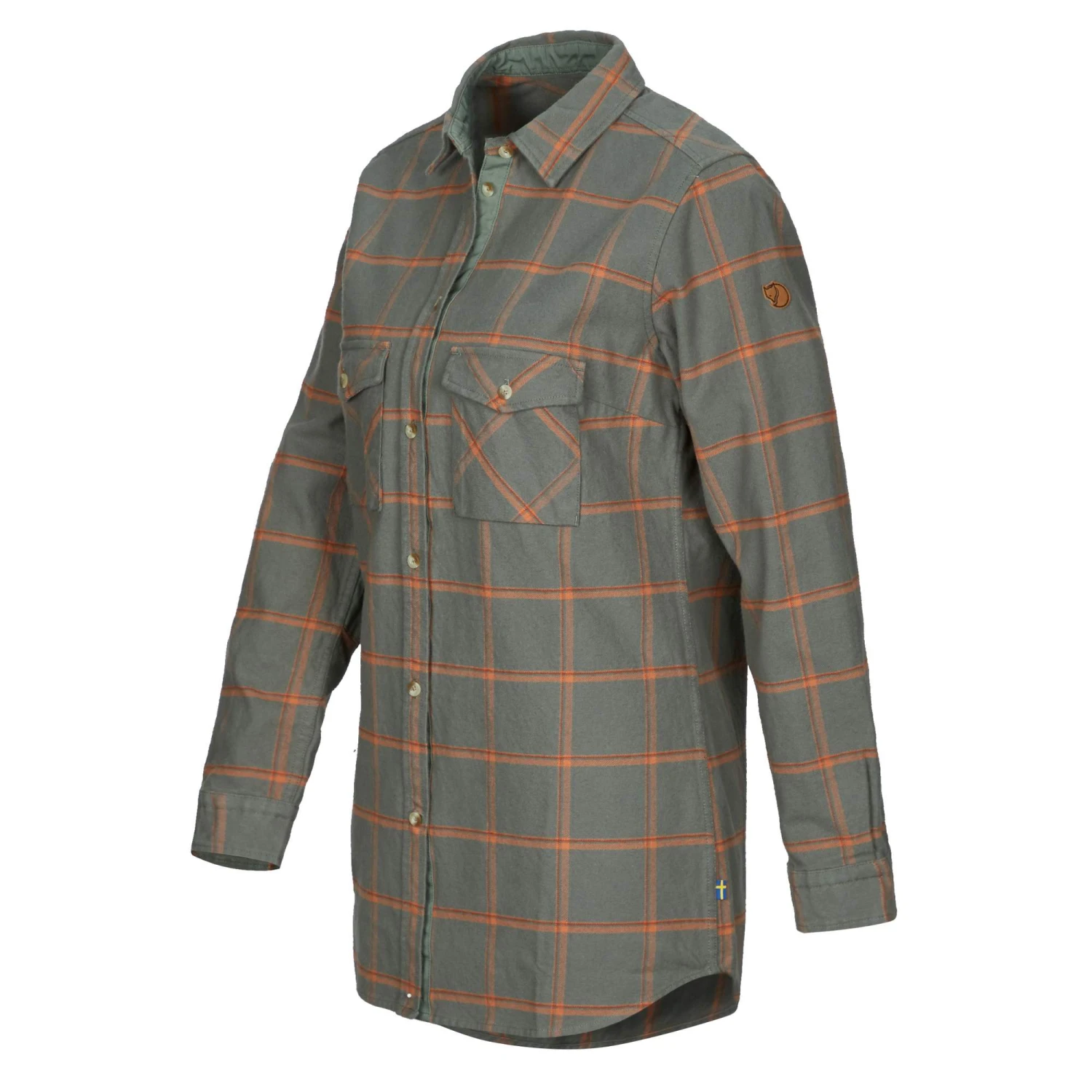 FJÄLLRÄVEN ÖVIK TWILL SHIRT LS W Damen - Outdoor Bluse 2 FJÄLLRÄVEN ÖVIK TWILL SHIRT LS W Damen - Outdoor Bluse – Bild 2