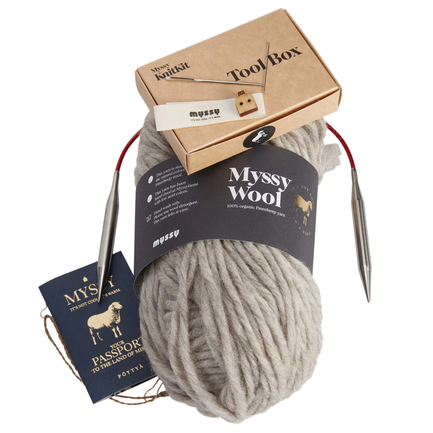 MUFFI KNITKIT Unisex - Mütze 2 MUFFI KNITKIT Unisex - Mütze – Bild 2